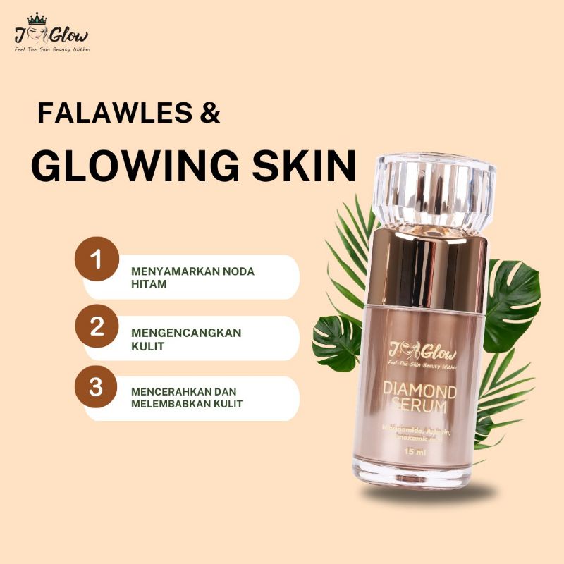 JGLOW diamond serum 15ml