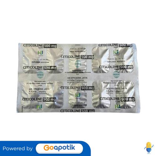 CITICOLINE HEXPHARM STRIP 10 KAPLET