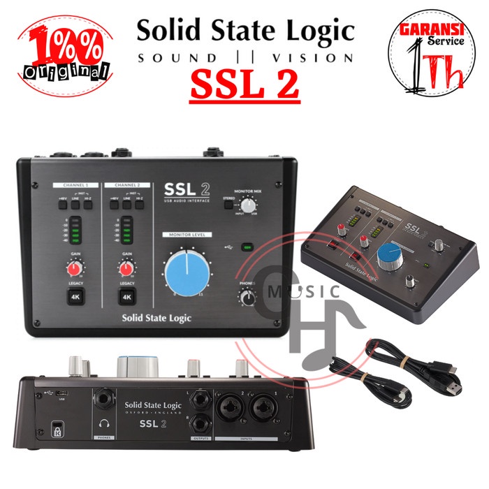 solid state logic ssl 2 ssl2 soundcard