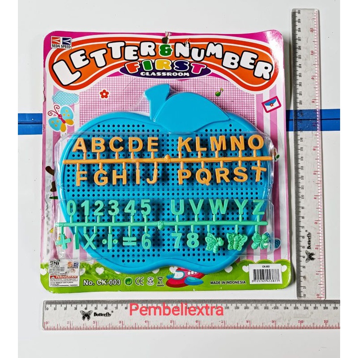 Mainan termurah Letter&Number