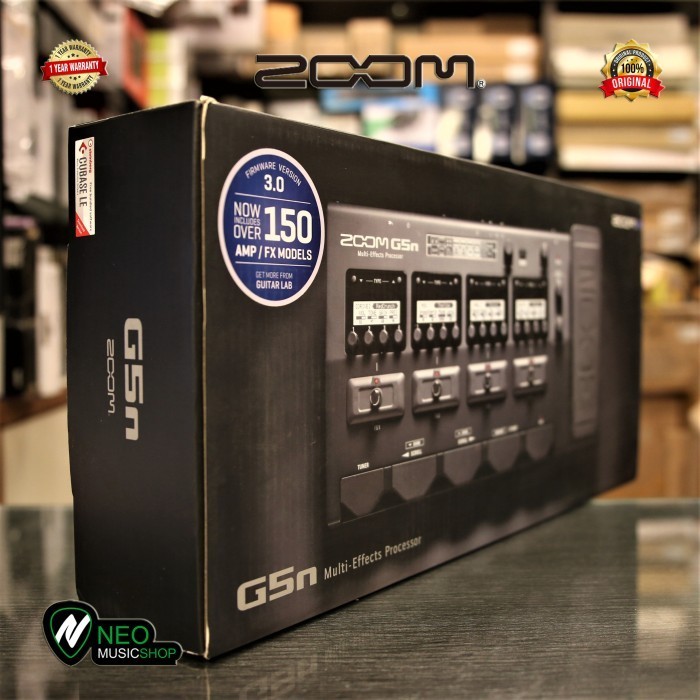 PROMO ZOOM G5N GUITAR MULTI EFFECT PROCESSOR #ORIGINAL