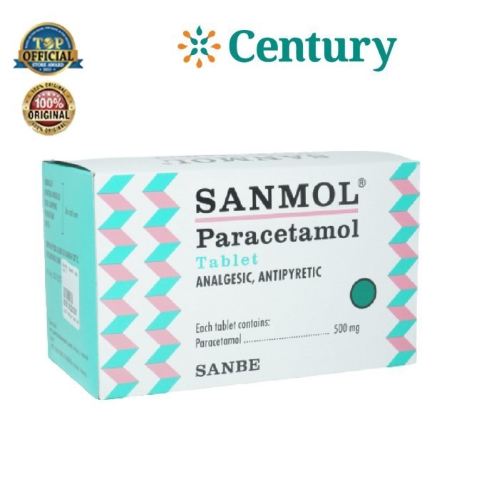 Sanmol 1 Strip 4 Tablet