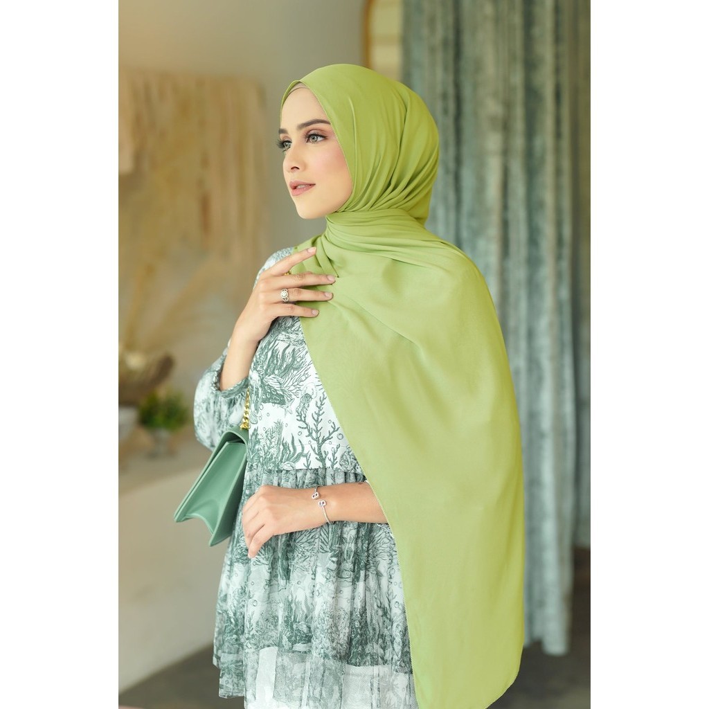Everyday Shawl - Lime