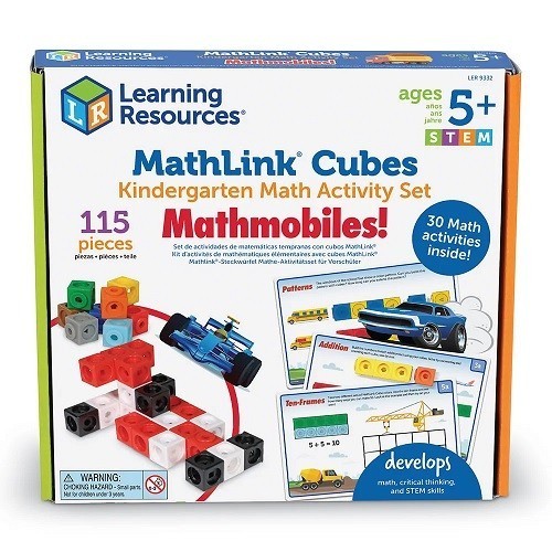 Learning Resources Mathlink Cubes Activity Set Mathmobiles