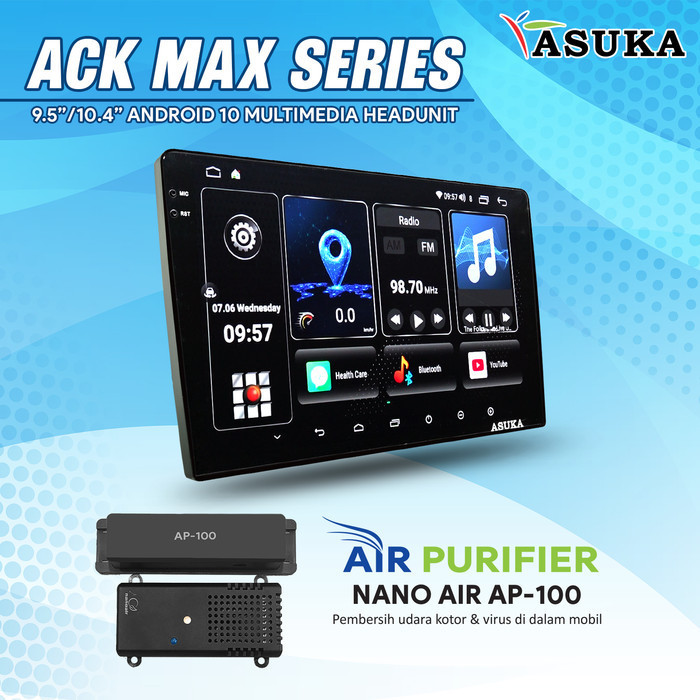 Head Unit Android Asuka Ack-5 Max Series