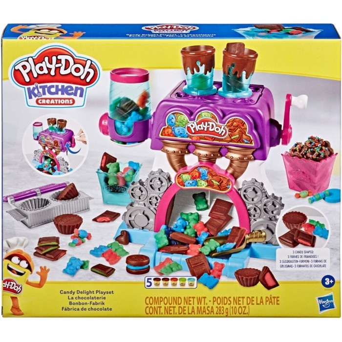 Play Doh Kitchen Creations Candy Playset Hasbro E9844 Playdoh