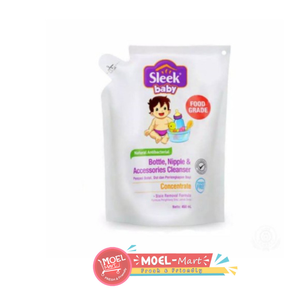 SLEEK Bottle Nipple Cleanser Refill 450ml
