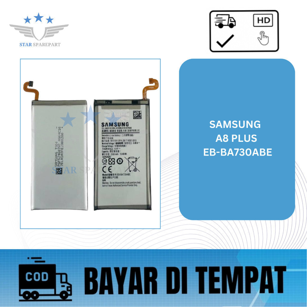 BATERAI SAMSUNG A8 PLUS / EB-BA730ABE