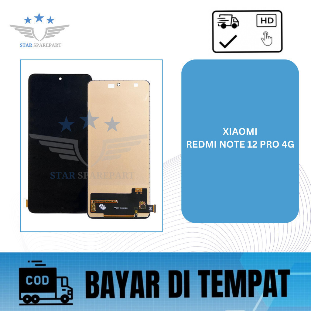LCD TOUCHSCREEN XIAOMI REDMI NOTE 12 PRO 4G