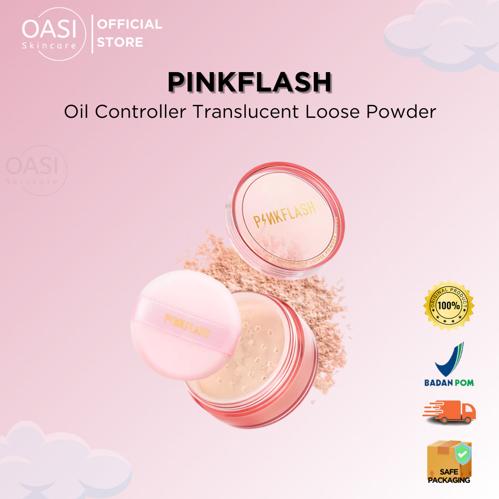 PINKFLASH OhMySelf Matte Translucent Oil Controller Loose Setting Powder