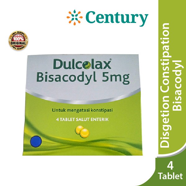 Dulcolax tablet  4 tablet/susah bab/konstipasi/sembelit
