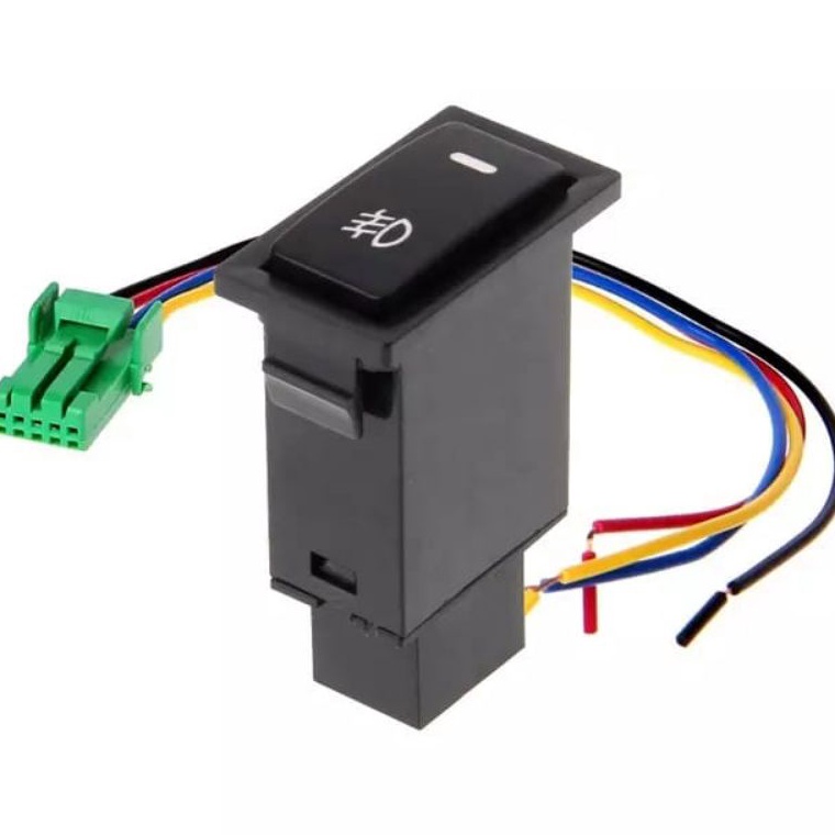 TERBAIK switch foglamp + socket kabel