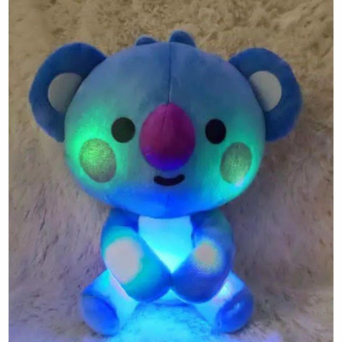 Boneka BTS duduk LED murah