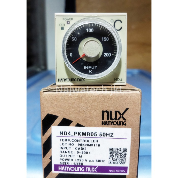 Bestseller Temperature Controller Hanyoung Nd4 (200) Socket