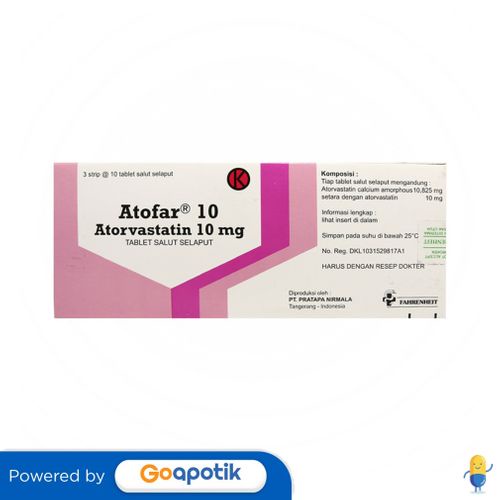 ATOFAR 10 MG BOX 30 TABLET