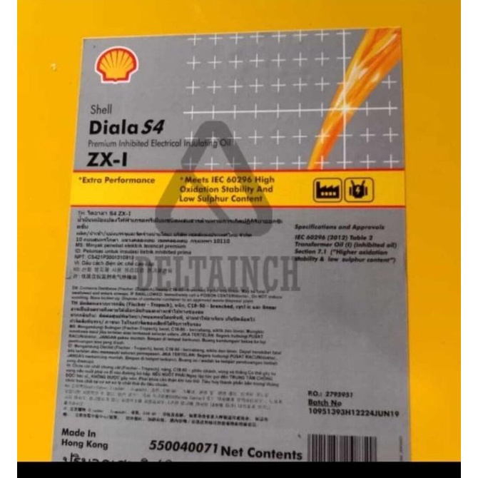 Oli Shell Diala S4 ZX-I