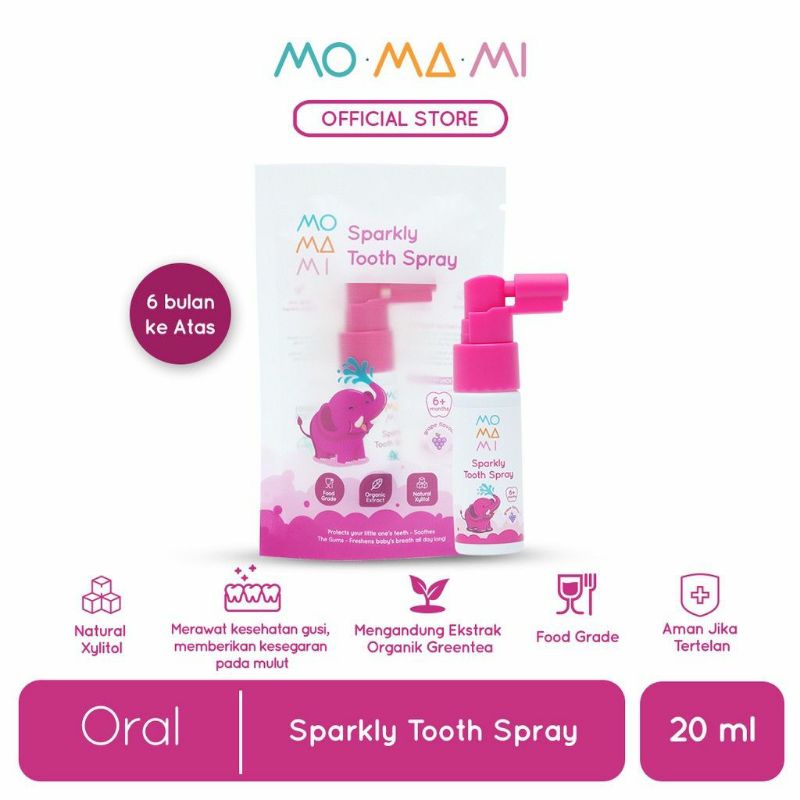 Momami Sparkly Tooth Spray