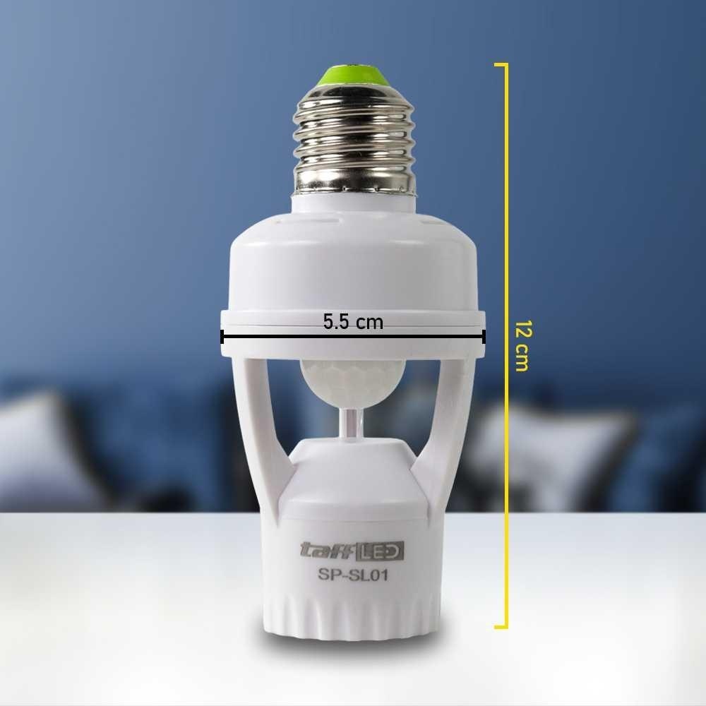 Fitting Lampu Bohlam PIR Sensor 2000 LUX 240V 60W E27