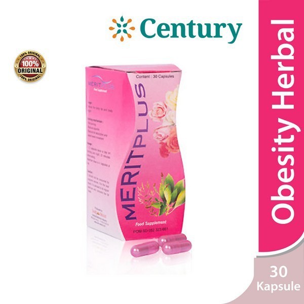 MERIT PLUS 30 CAPSULES / SUPLEMEN DIET / SUPLEMEN HERBAL