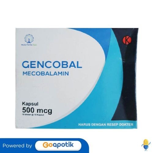 GENCOBAL 500 MCG BOX 100 KAPSUL