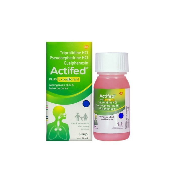 ACTIFED EXPECTORANT 60 ML HIJAU