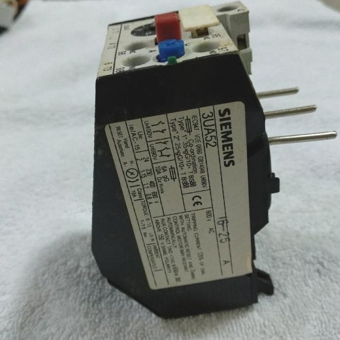 OVERLOAD RELAY SIEMENS 3UA52