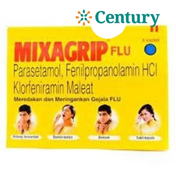 MIXAGRIP 1 STRIP ISI 4 TABLET
