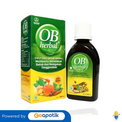 Obherbal Syrup Isi 100 Ml Botol