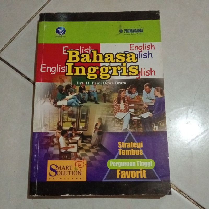 Buku Prima gama,Bahasa Inggris