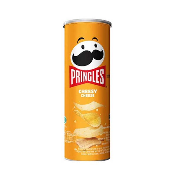 PRINGLES CHEESY CHEESE 102 GR