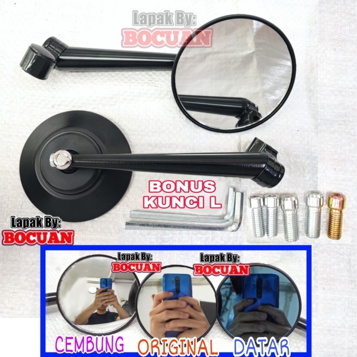 Spion bulat cnc replika rizoma class custom