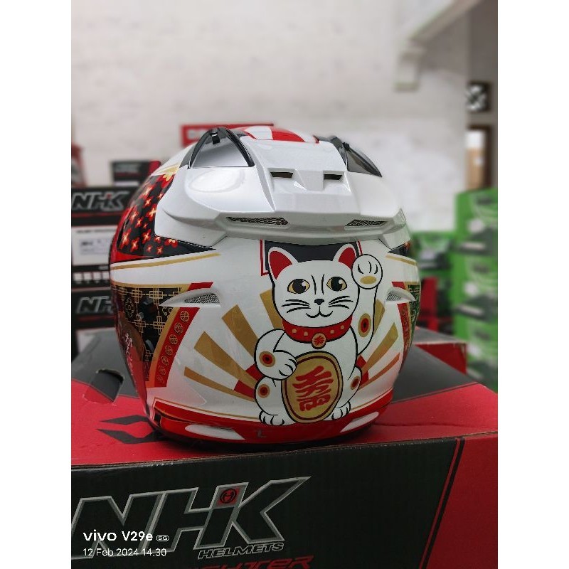 HELM NHK R1 MITZU KUCING