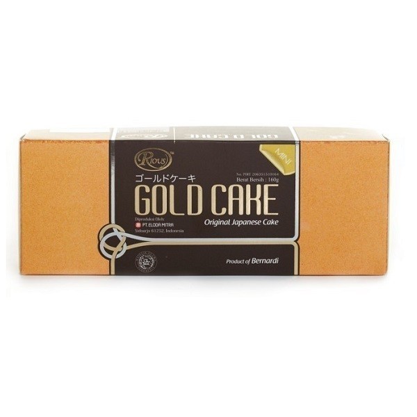 RIOUS GOLDCAKE BSR BOX ORG 390GR