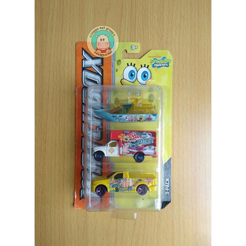 Matchbox Spongebob Squarepants 3 Vehicle Pack