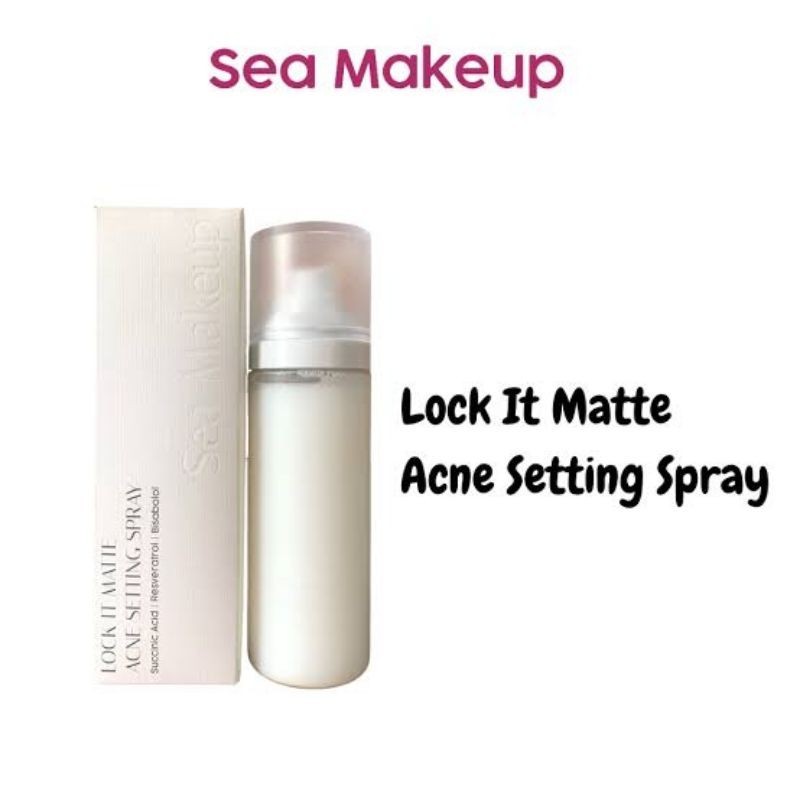 SEA MAKEUP LOCK IT MATTE ACNE SETTING SPRAY