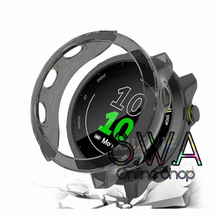 GARMIN FORERUNNER 55 CASING CASE COVER SOFT SHELL SILICONE PELINDUNG