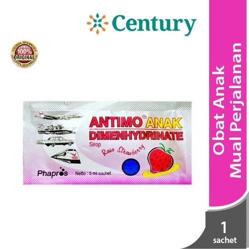 Antimo Anak Rasa Strawberry Sachet