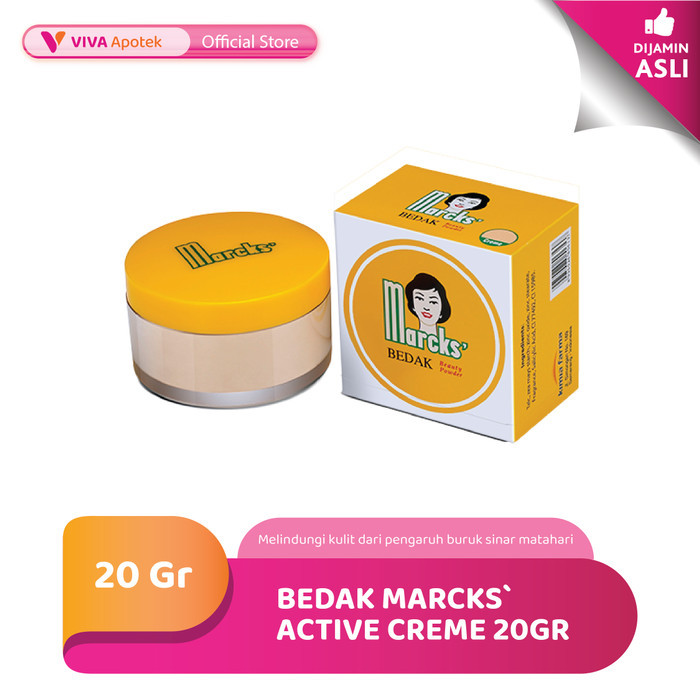 Marcks Active Creme Bedak Tabur (20 Gram)