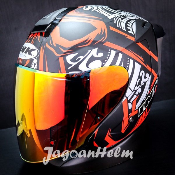 Ink Helm Dynamic #3 Black Doff Red Fluo Dinamic