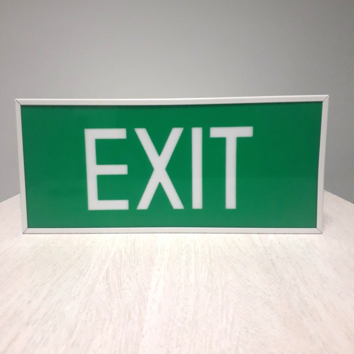 (:(:(:(] EMERGENCY EXIT LIGHT FL 2X8W SAMCOM EL-D 28-3 Doubleside