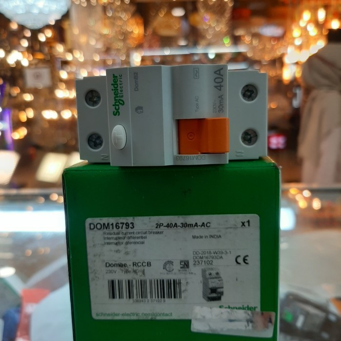 ELCB /RCCB DOMAE 2P-40A-30MA-AC