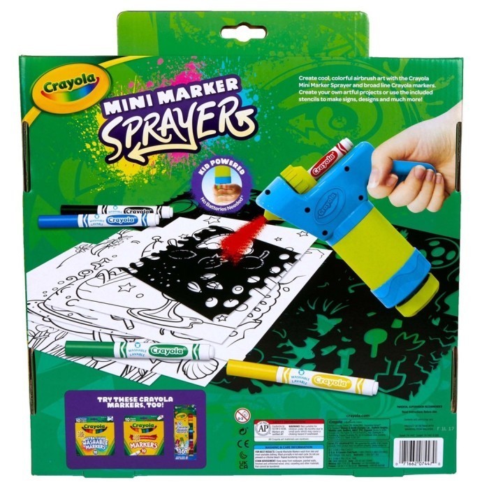 Crayola Mini Marker Sprayer Air Blaster