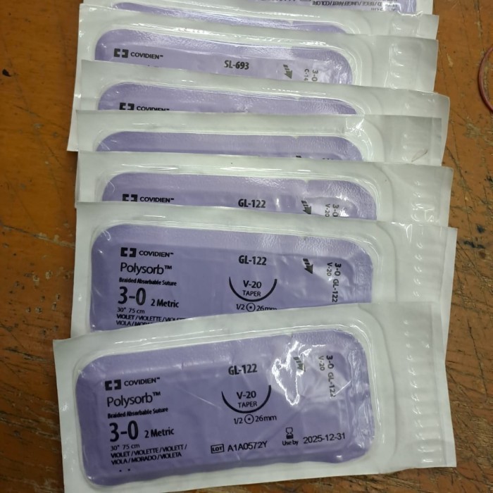 polysorb 3/0 taper GL122 per pcs