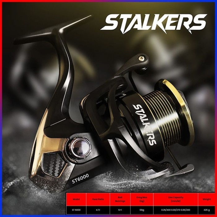 REEL PANCING EUPRO STALKERS ST6000 SPINNING