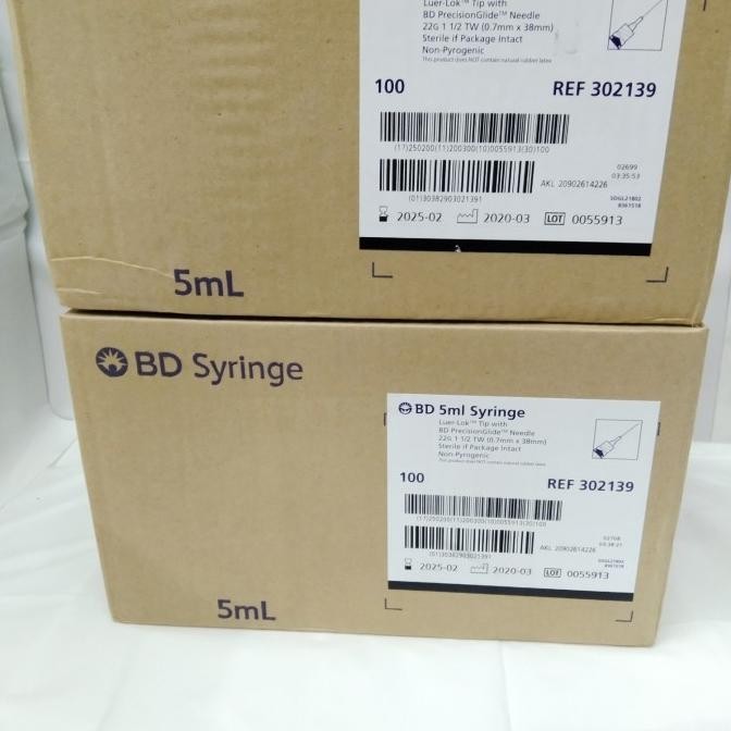 [ Bv ] Bd 5 Ml Syiringe !! Ready