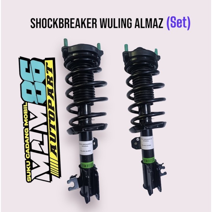 Shockbreaker wuling almaz set kanan kiri komplit