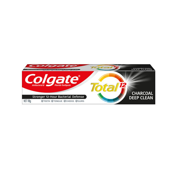 COLGATE TOOTH PASTE TOTAL 12 CHARCOAL D CLEAN 150G