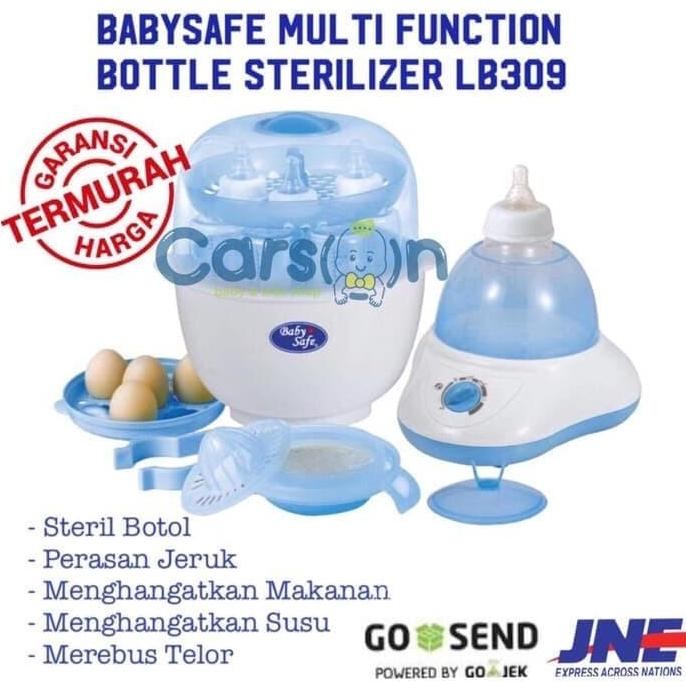 Babysafe Lb309 Baby Safe Bottle Sterilizer Multi Function Botol Steril