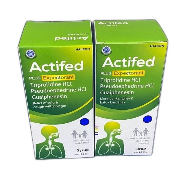 Promo Actifed Hijau Plus Expectorant