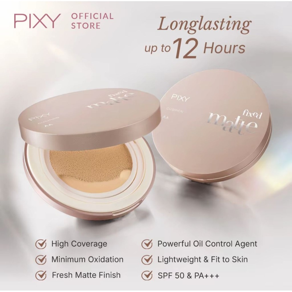 PIXY FIXED MATTE CUSHION kitacosmetic